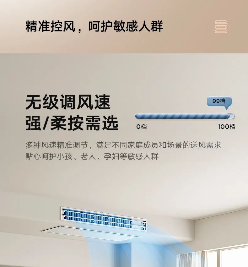 家用中央空調(diào)風(fēng)管機(jī)樂享3代