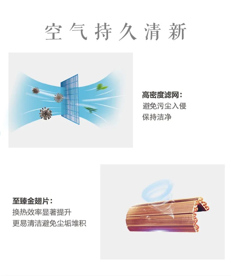 【無風(fēng)感】智能變頻掛機(jī)TA101