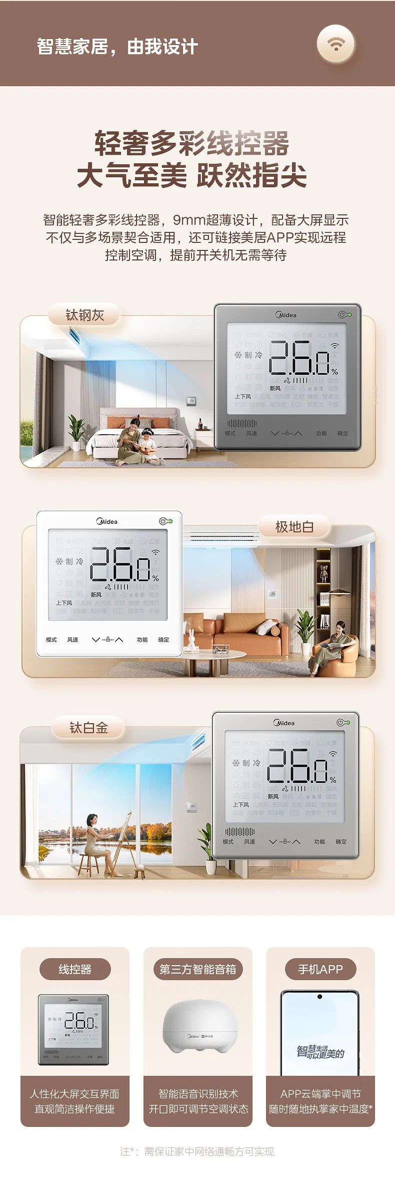 美的 家用中央空調(diào)風管機設計家