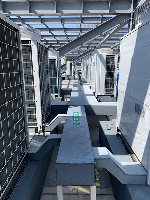 多聯(lián)機(jī)主機(jī)電纜橋架施工工藝