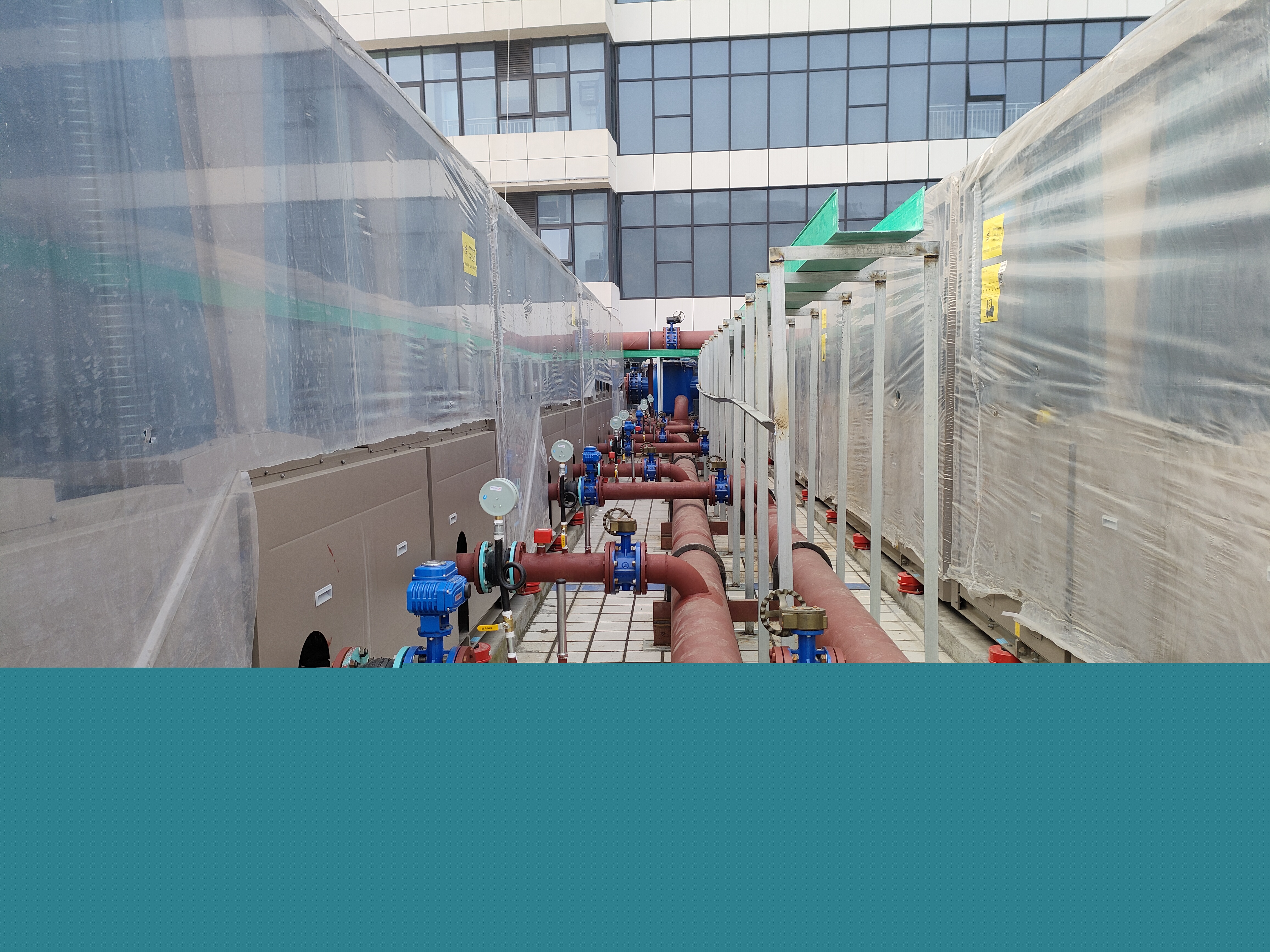 風(fēng)冷渦旋式機(jī)組主機(jī)配管工藝