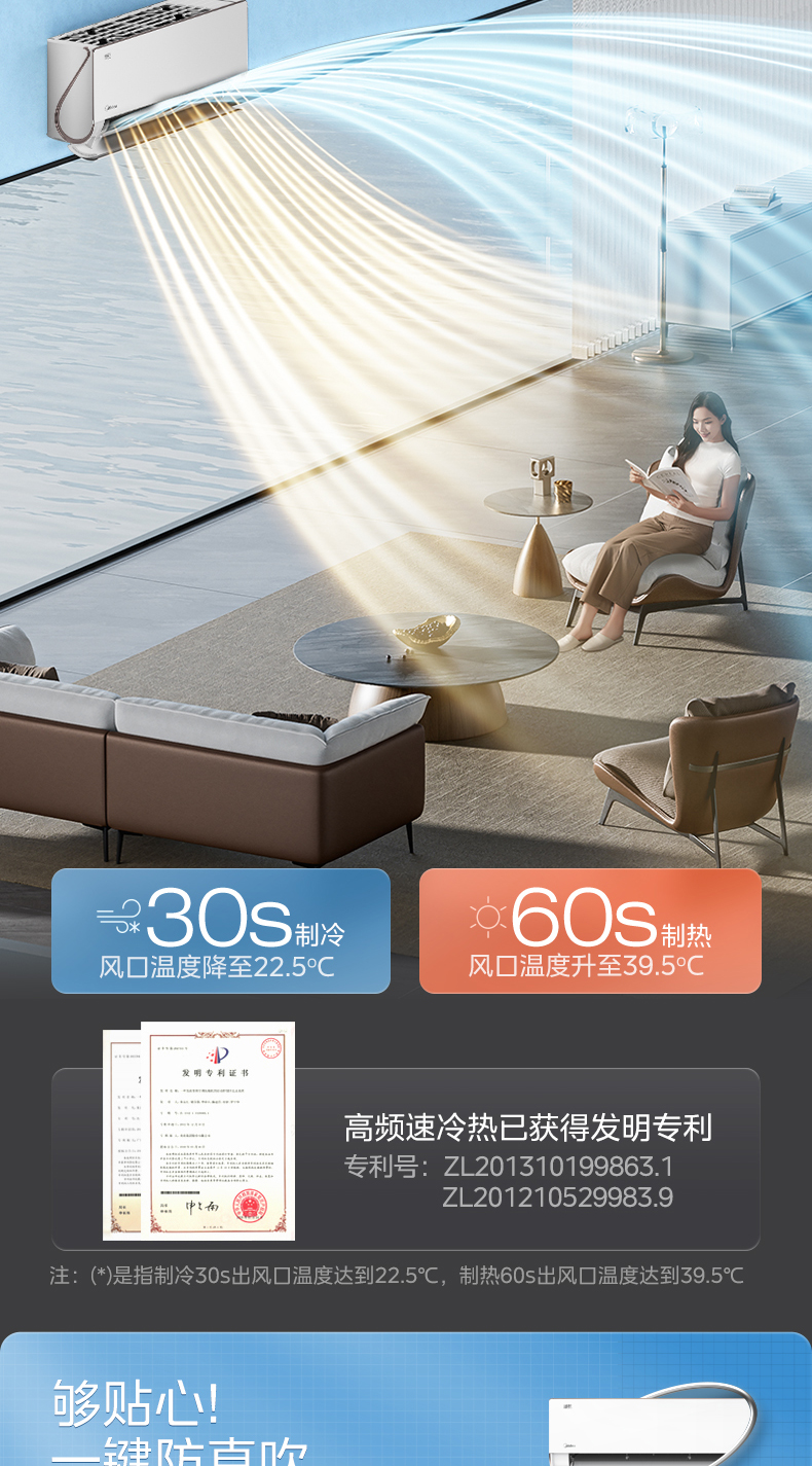 美的 新弦掛機 極地白 KFR-35GWPT1-1