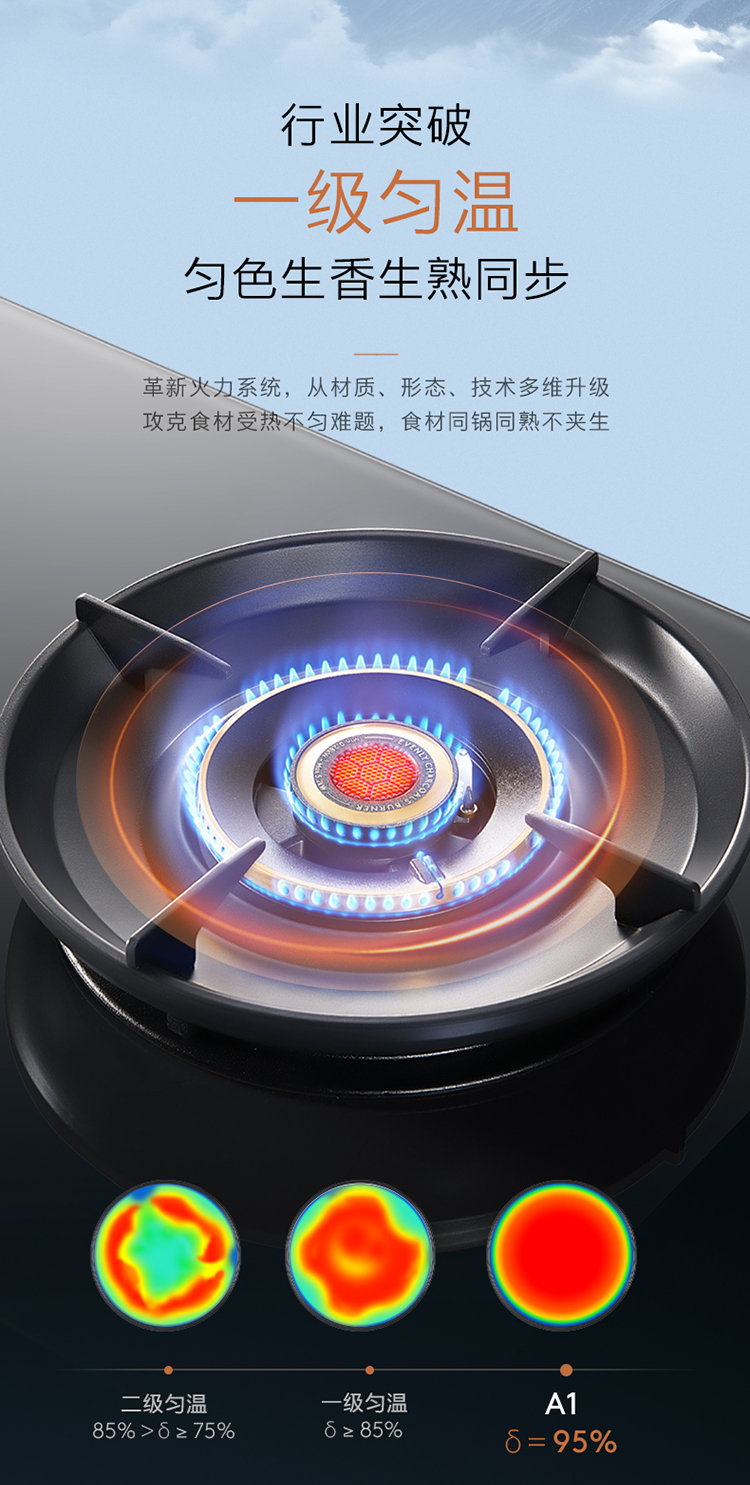 COLMO 嵌入式燃?xì)庠?月巖灰-雙邊定時(shí) JZT-CYT52-A1