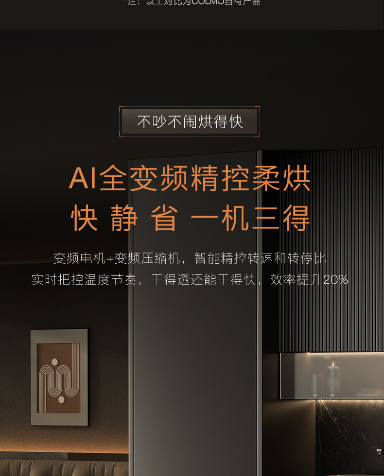 COLMO 干衣護(hù)理機(jī) 量子灰 CHP10-T1